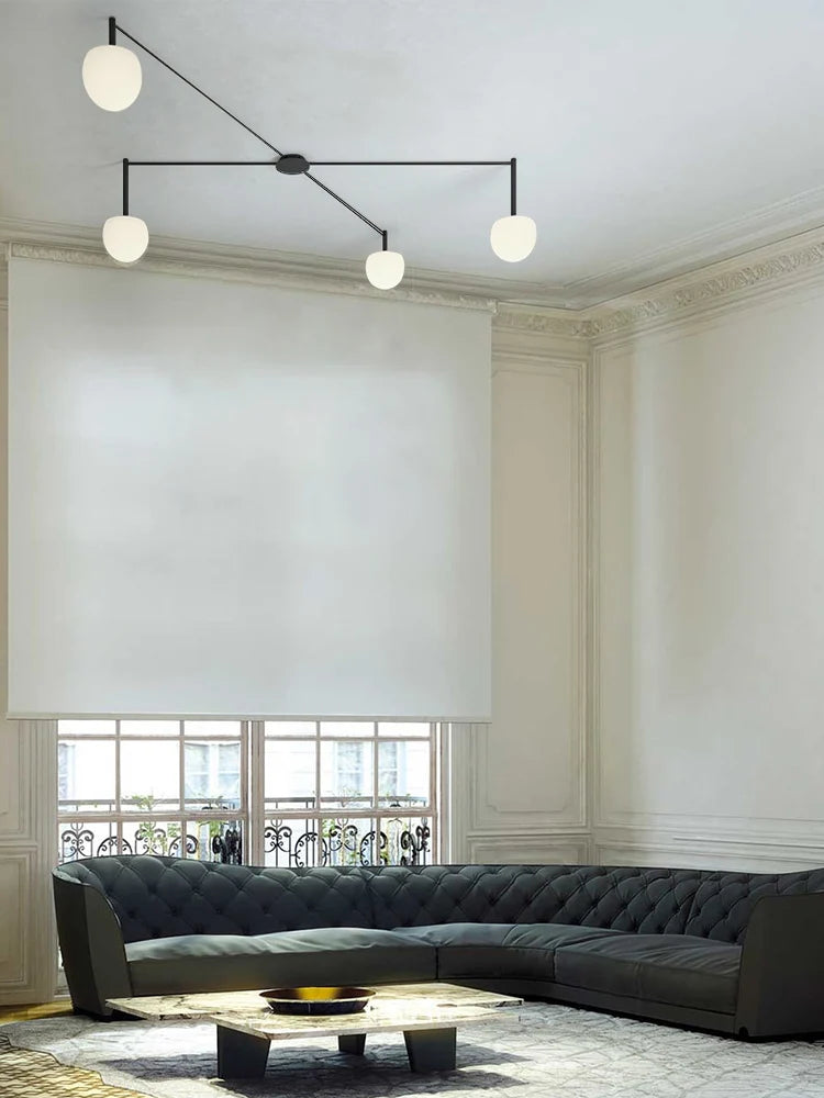 WOMO Custom Frosted Glass Globe Ceiling Light-WM1029 3