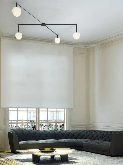 WOMO Custom Frosted Glass Globe Ceiling Light-WM1029 3