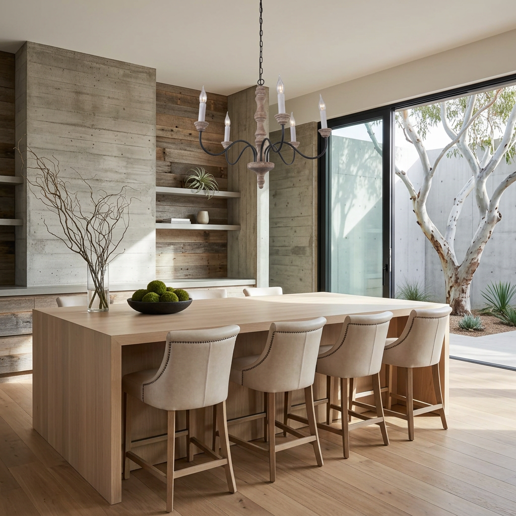 Candle Style Chandelier Light Fixture