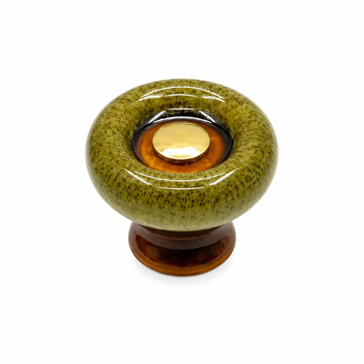 Elara Haus Ceramic Cabinet Knob - Smooth Finish Compact Design 7