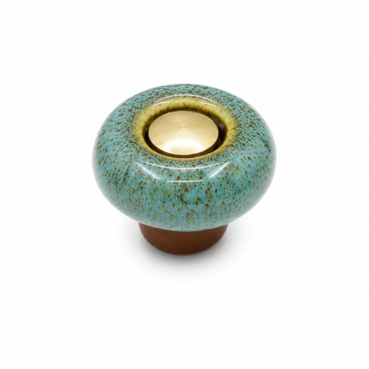 Elara Haus Ceramic Cabinet Knob - Smooth Finish Compact Design 8
