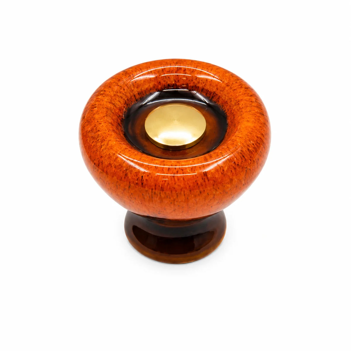 Elara Haus Ceramic Cabinet Knob - Smooth Finish Compact Design 10