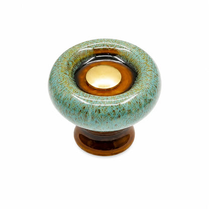 Elara Haus Ceramic Cabinet Knob - Smooth Finish Compact Design 3