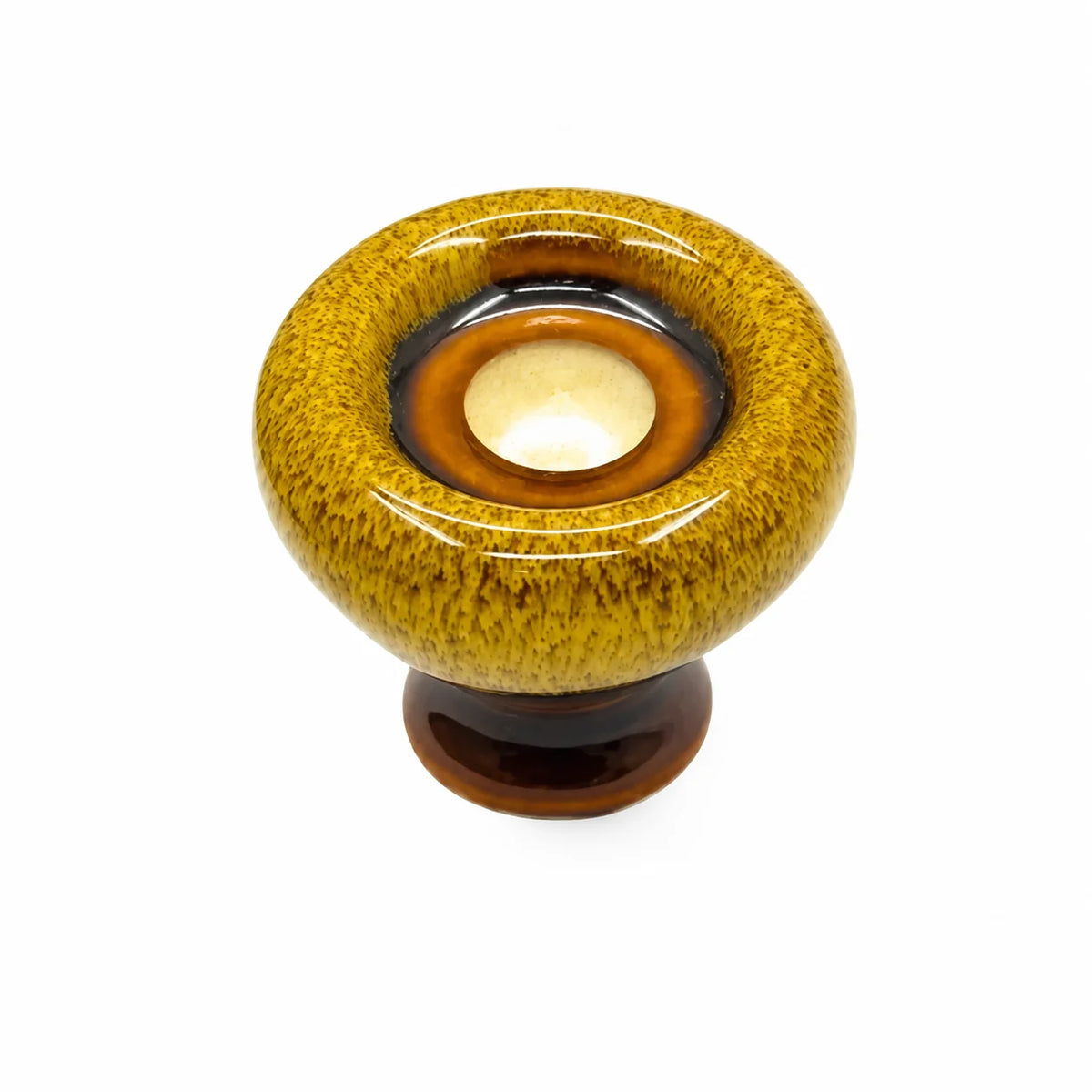 Elara Haus Ceramic Cabinet Knob - Smooth Finish Compact Design 4
