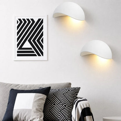 Elara Haus Wall Light - Aluminium Minimalist Half-Round LED Outdoor Wall Lights 3