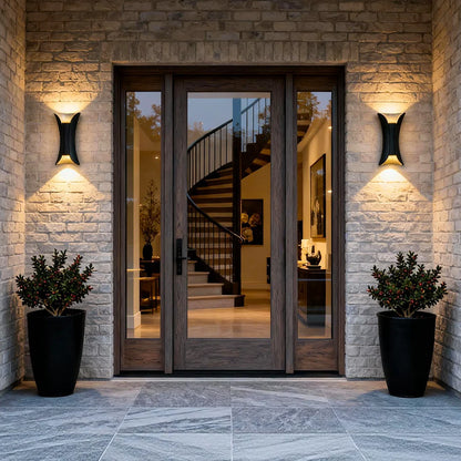 Up Down Lighting Wall Lights Modern Curved LED Waterproof Light 6