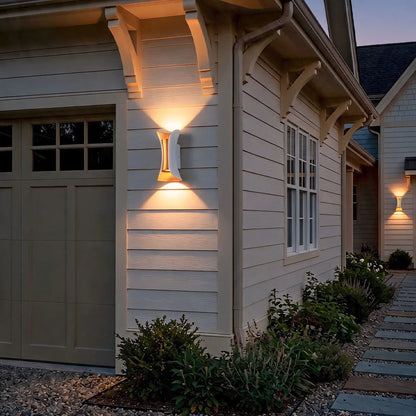 Up Down Lighting Wall Lights Modern Curved LED Waterproof Light 2