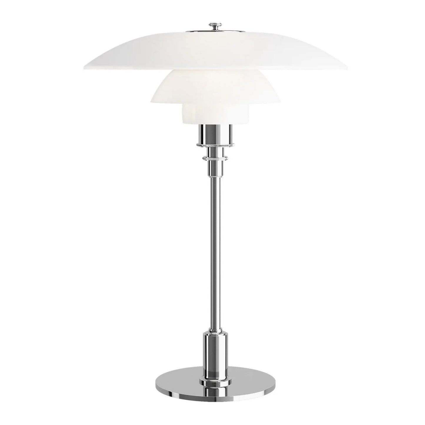 Danish Style Glass Table Lamp
