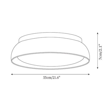 Depiara Organic Modern Ceiling Lamp Warm LED