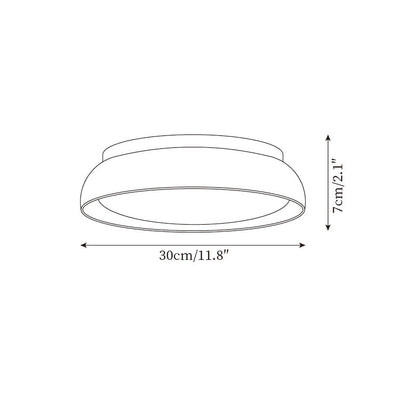 Depiara Organic Modern Ceiling Lamp Warm LED