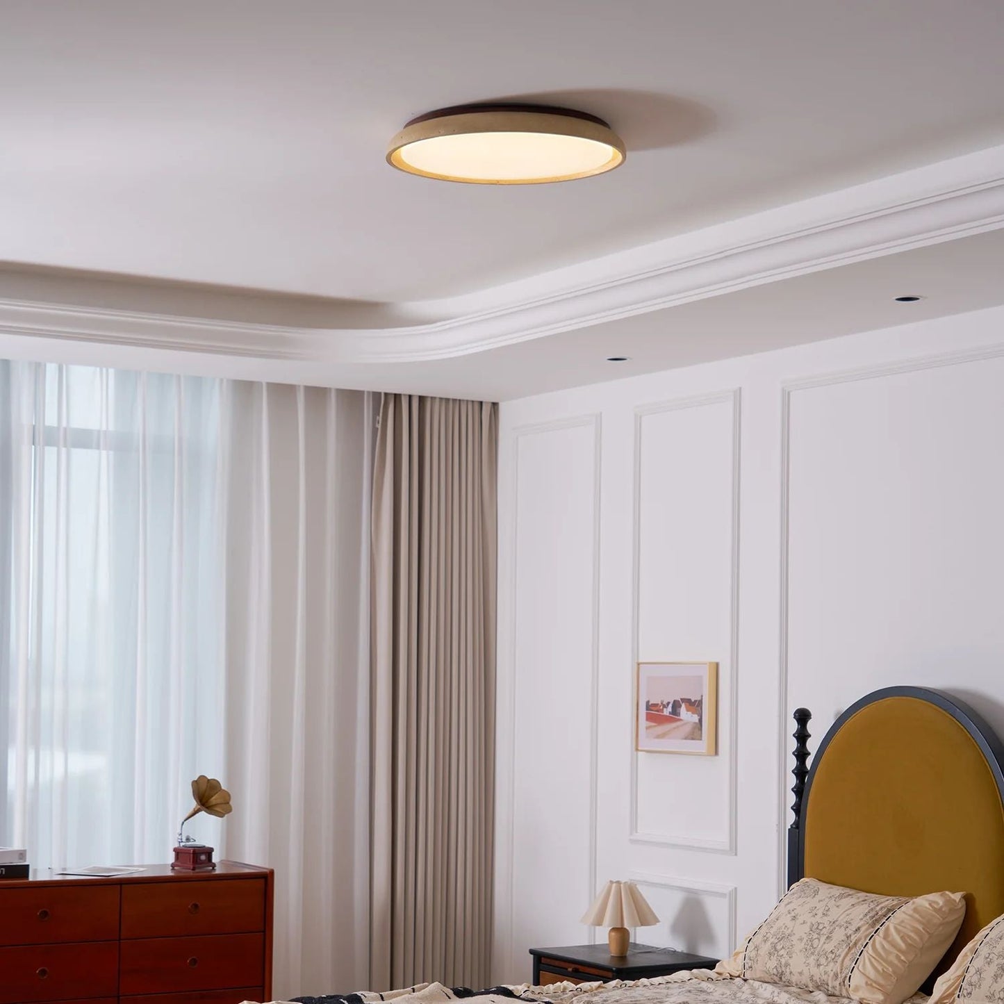 Depiara Organic Modern Ceiling Lamp Warm LED