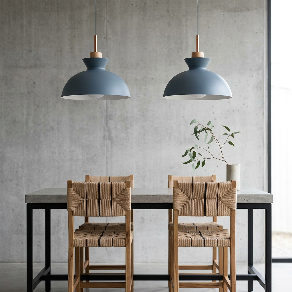 Dome Shade Pendant Light Fixture
