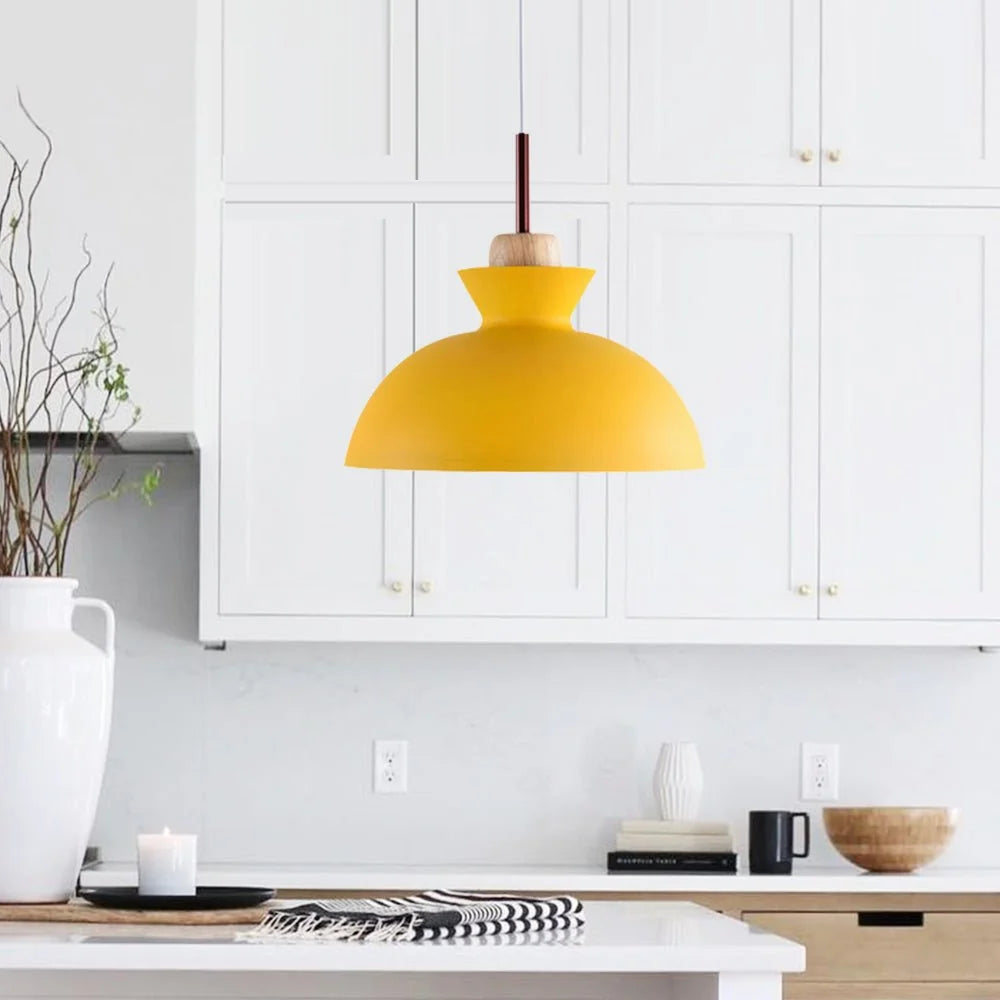 Modern Single Pendant Dome Light for Kitchen 7