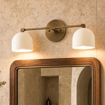 Nordic Metal Deep Ball Vanity Sconce 0