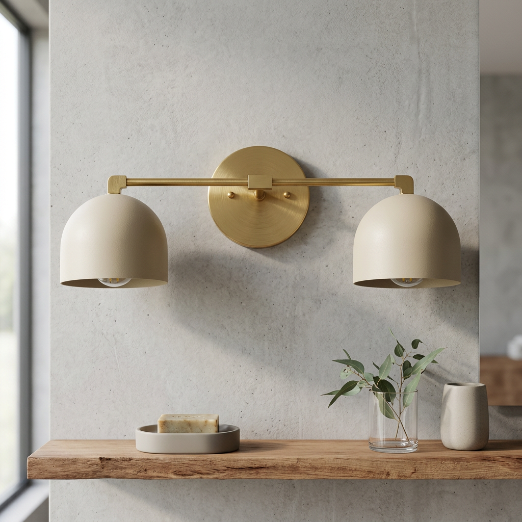 Dome Shade Vanity Wall Sconce