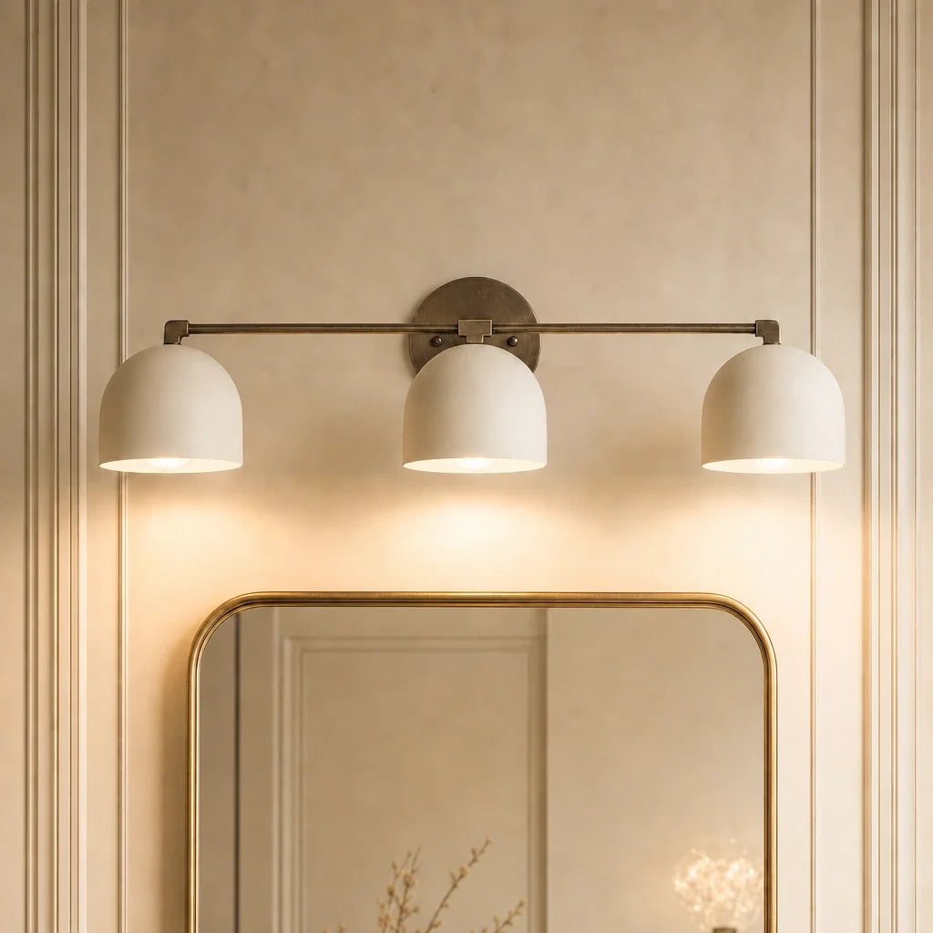Nordic Metal Deep Ball Vanity Sconce 4