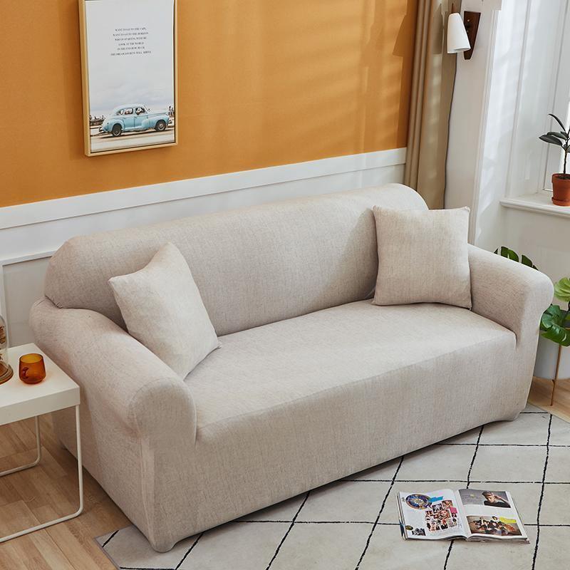 Egg Shell Cross Pattern Sofa Cover - Expandable