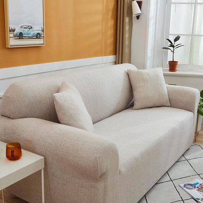 Egg Shell Cross Pattern Sofa Cover - Expandable