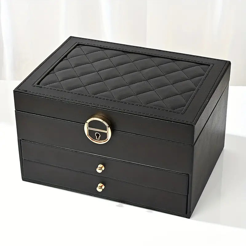 Multilayer Leather Jewellery Box | Organised and Stylish Storage 3