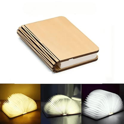Lumibook Table Lamp | 360° Foldable Rechargeable Light 7