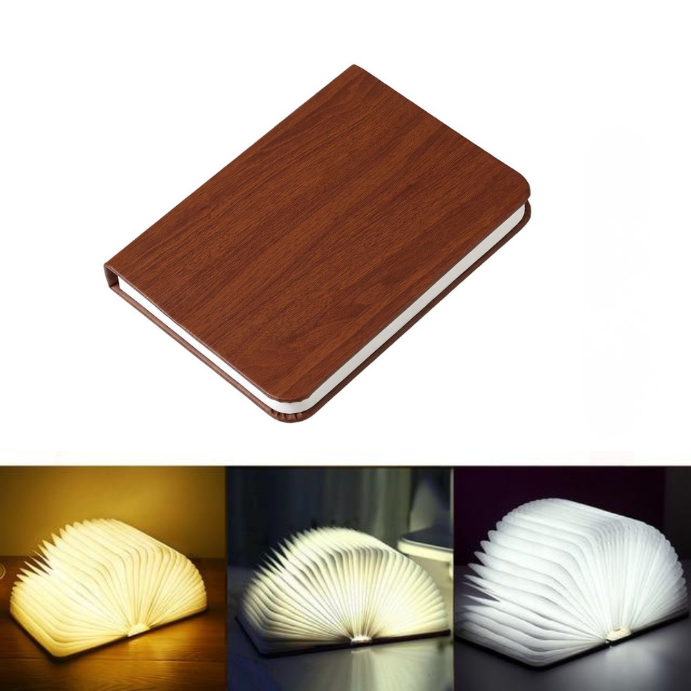 Lumibook Table Lamp | 360° Foldable Rechargeable Light 8