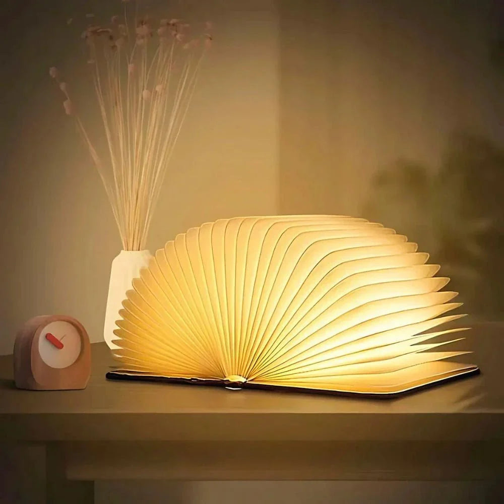 Lumibook Table Lamp | 360° Foldable Rechargeable Light 1