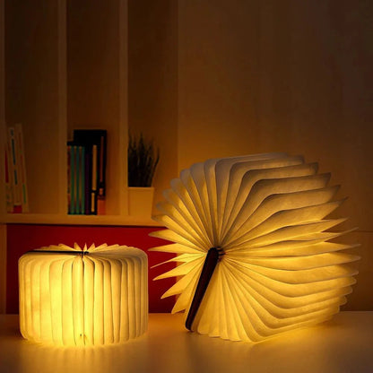 Lumibook Table Lamp | 360° Foldable Rechargeable Light 3