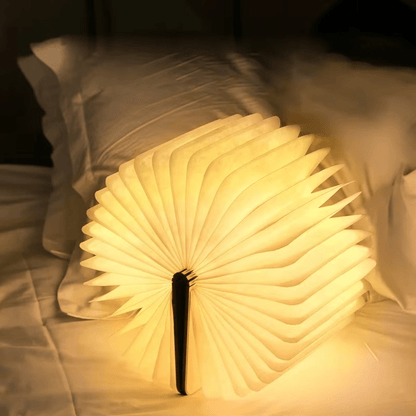 Lumibook Table Lamp | 360° Foldable Rechargeable Light 4