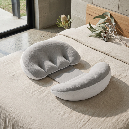 Elara Haus Adjustable Dual-Wedge Pregnancy Support Pillow