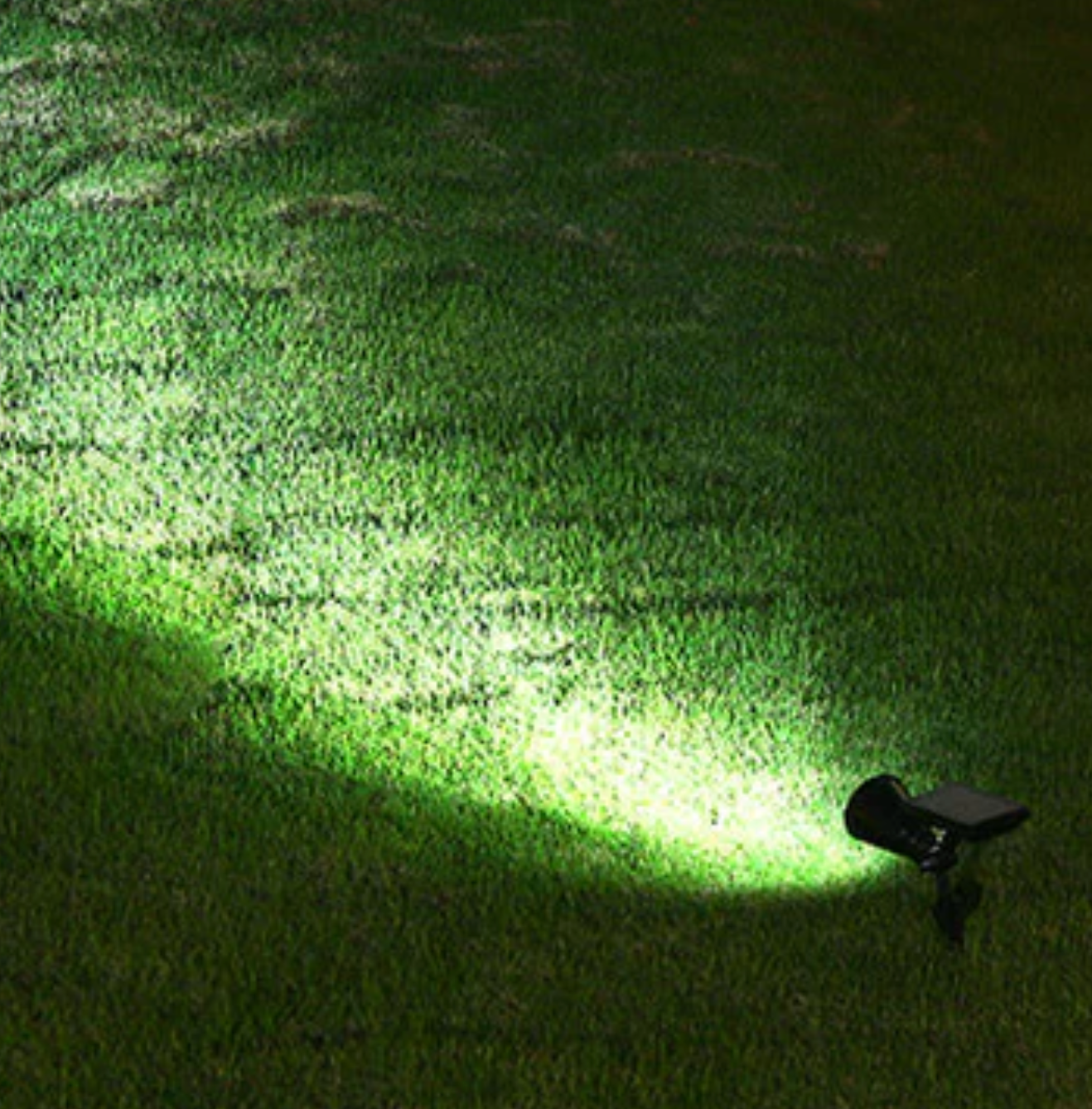 Solar garden lamp LED reflector 4x LED - adjustable spot for outdoor lighting 8