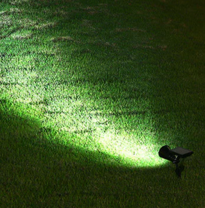 Solar garden lamp LED reflector 4x LED - adjustable spot for outdoor lighting 8