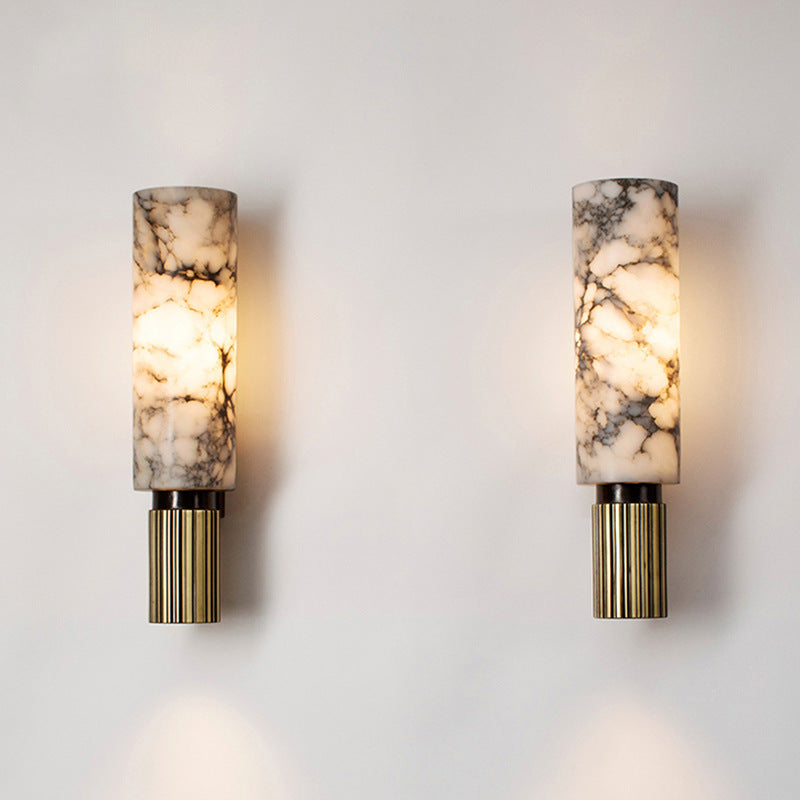 Copper stone Wall Light 6