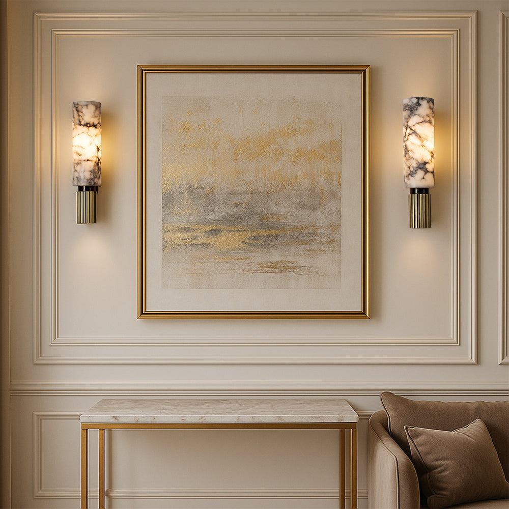 Copper stone Wall Light 7