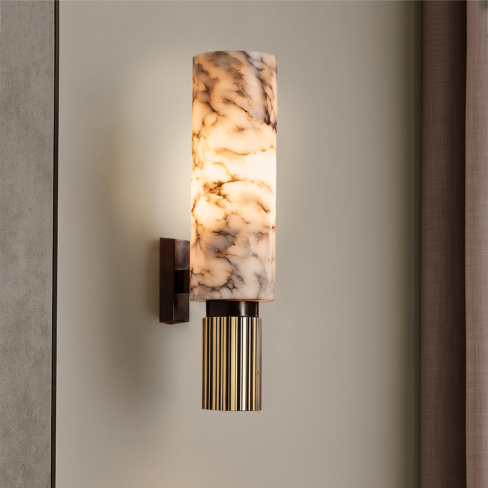 Copper stone Wall Light 0
