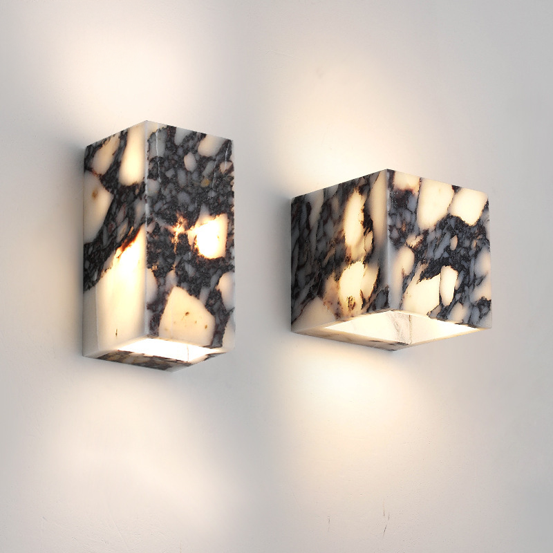 Marble Cube Wall Light 7