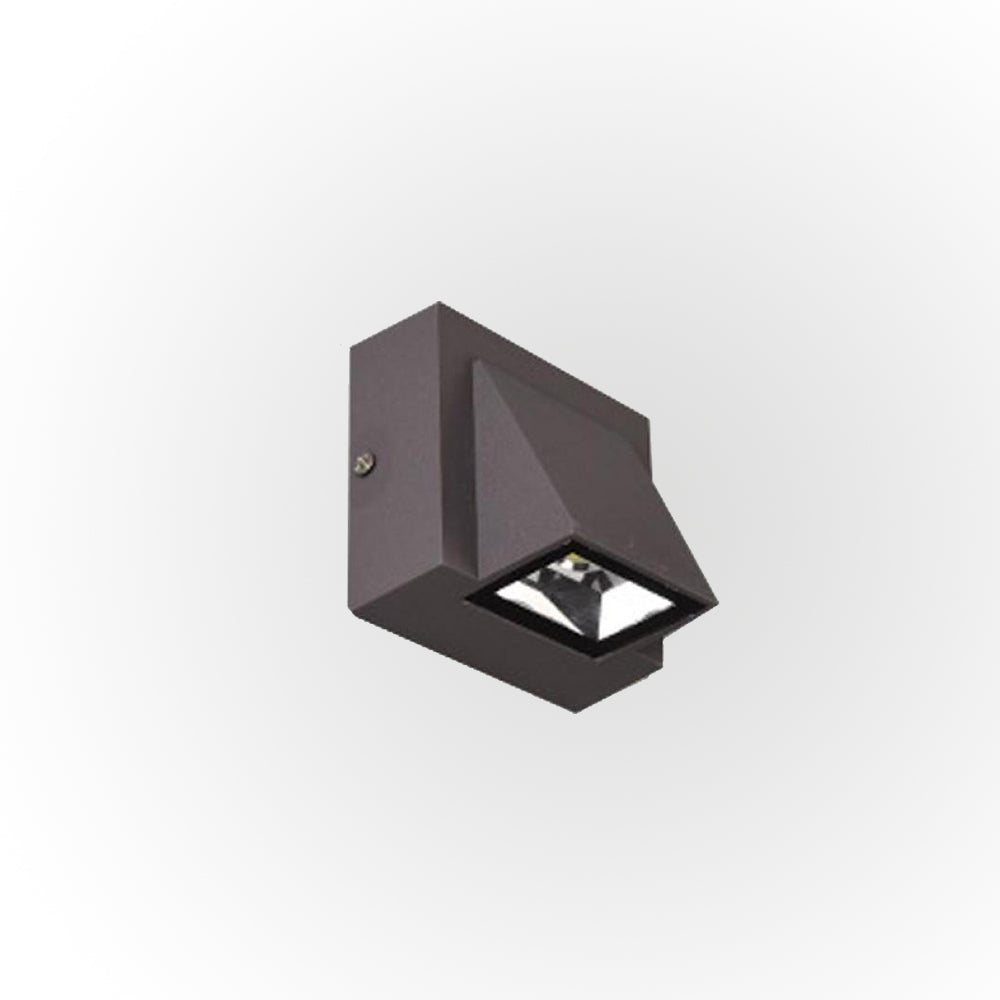Vexto Modern Black Metal LED Outdoor Wall Lamp 1