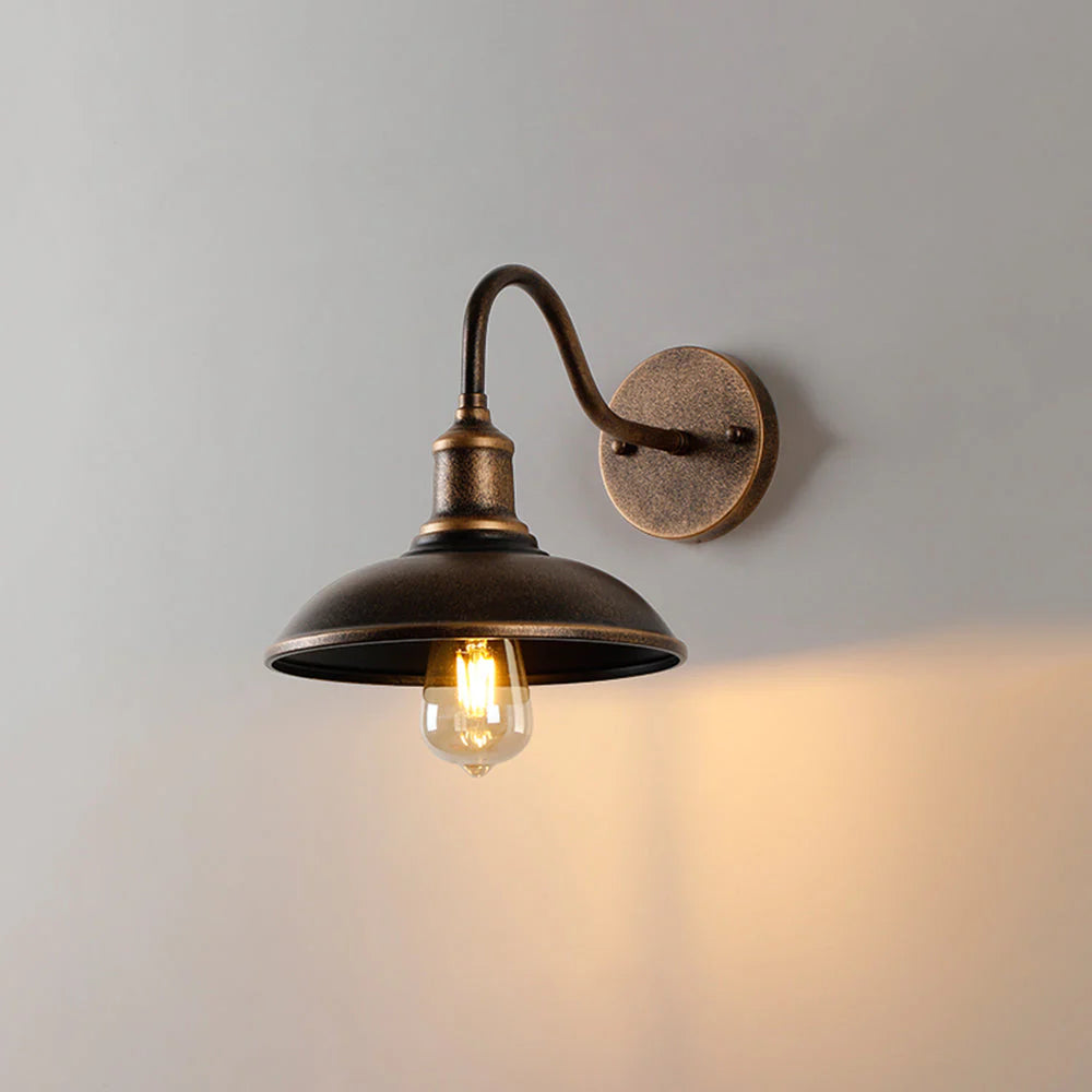 Industrial retro wall lamp - vintage style sconce 0