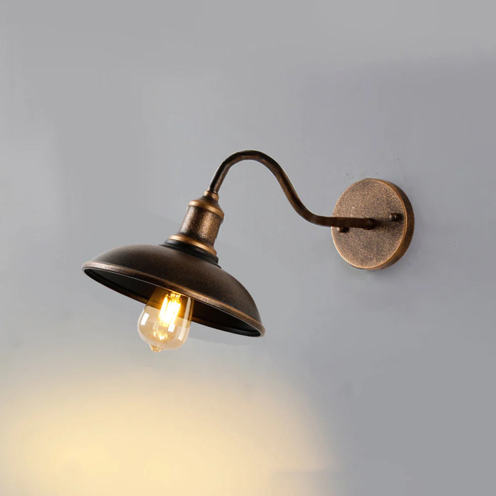 Industrial retro wall lamp - vintage style sconce 2