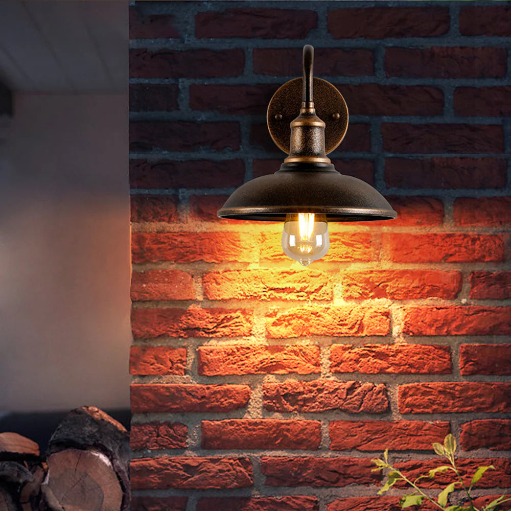 Industrial retro wall lamp - vintage style sconce 7