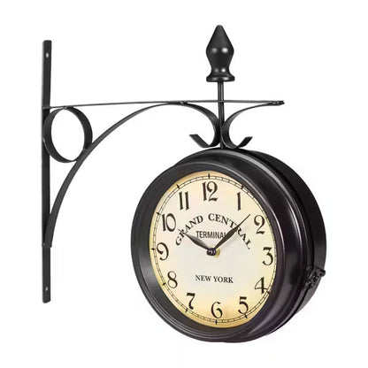 OCS - Double-sided vintage wall clock 5