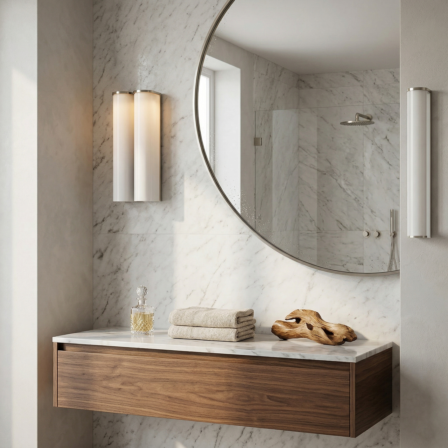 Arched Glass Tube Wall Sconce 7