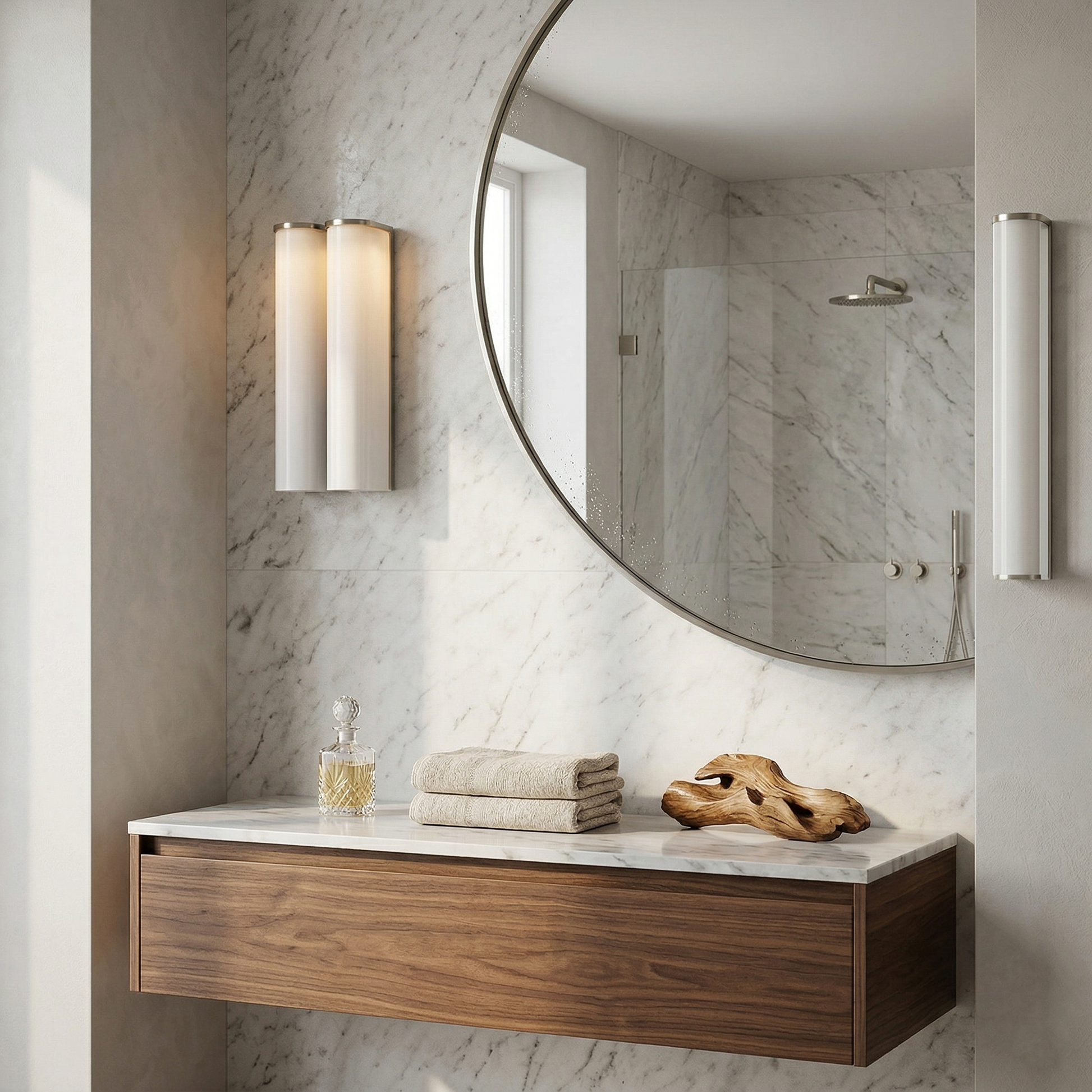 Arched Glass Tube Wall Sconce 7