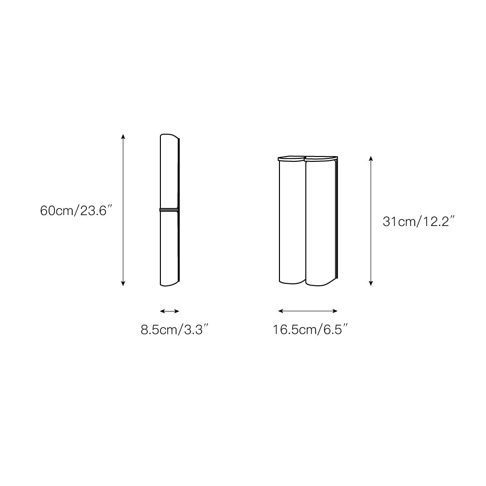 Arched Glass Tube Wall Sconce 3