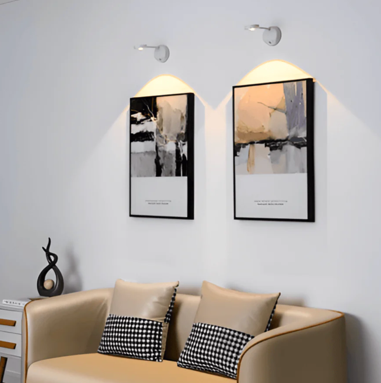 LED wall sconce for pictures and decorations - a modern accent lamp 8
