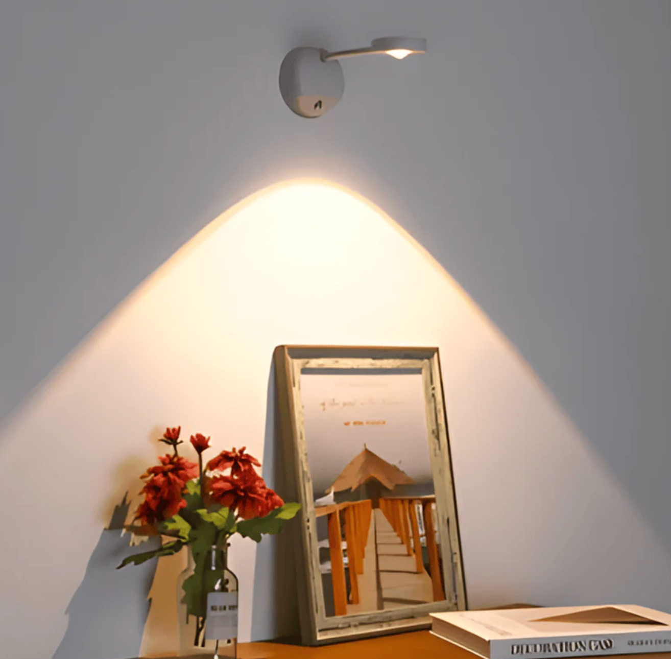 LED wall sconce for pictures and decorations - a modern accent lamp 6