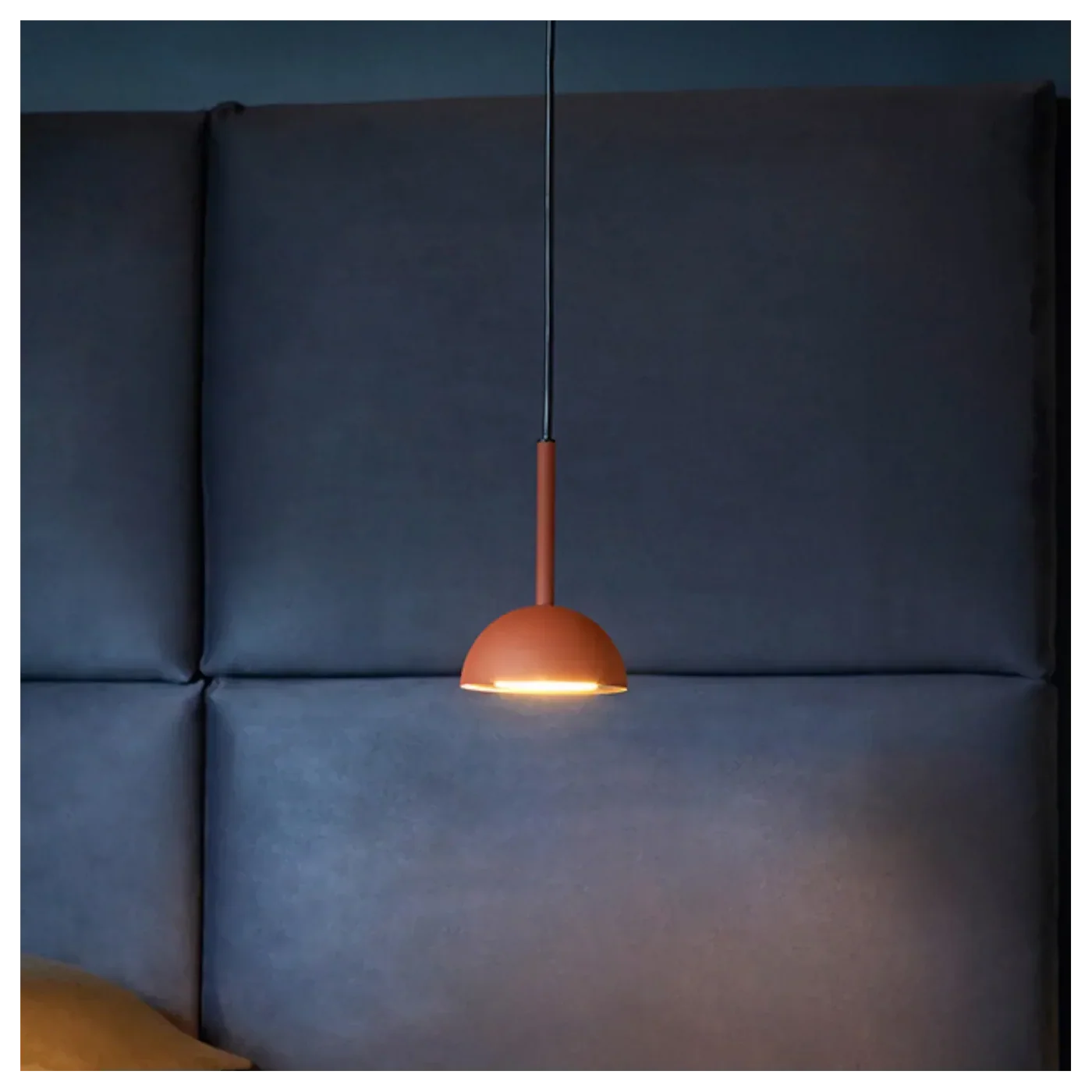Minimalist black LED ceiling lamp 9