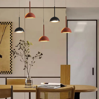 Minimalist black LED ceiling lamp 3