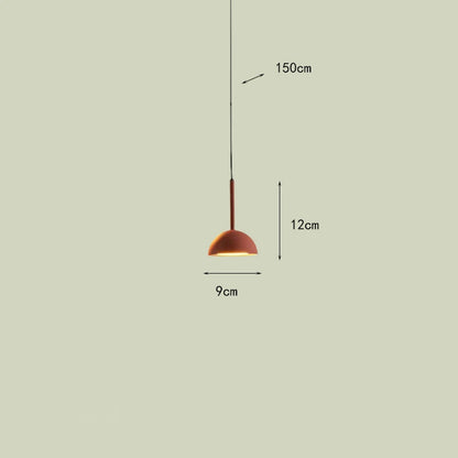 Minimalist black LED ceiling lamp 4