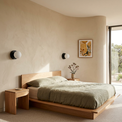 Elara Haus Architectural Circular Wall Lamp