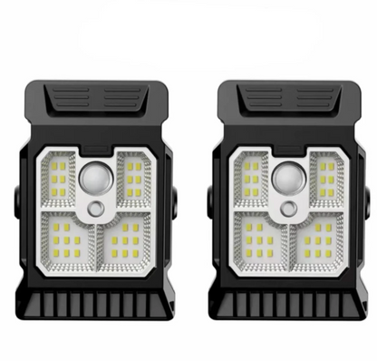 Solar LED lamp with IP65 motion sensor – outdoor lighting for garden, balcony and terrace 2